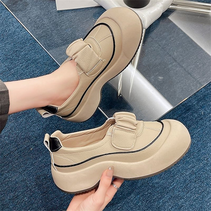 Damen Komfortable Slip-On Sneakers mit modischem Design und stabiler Sohle Drune