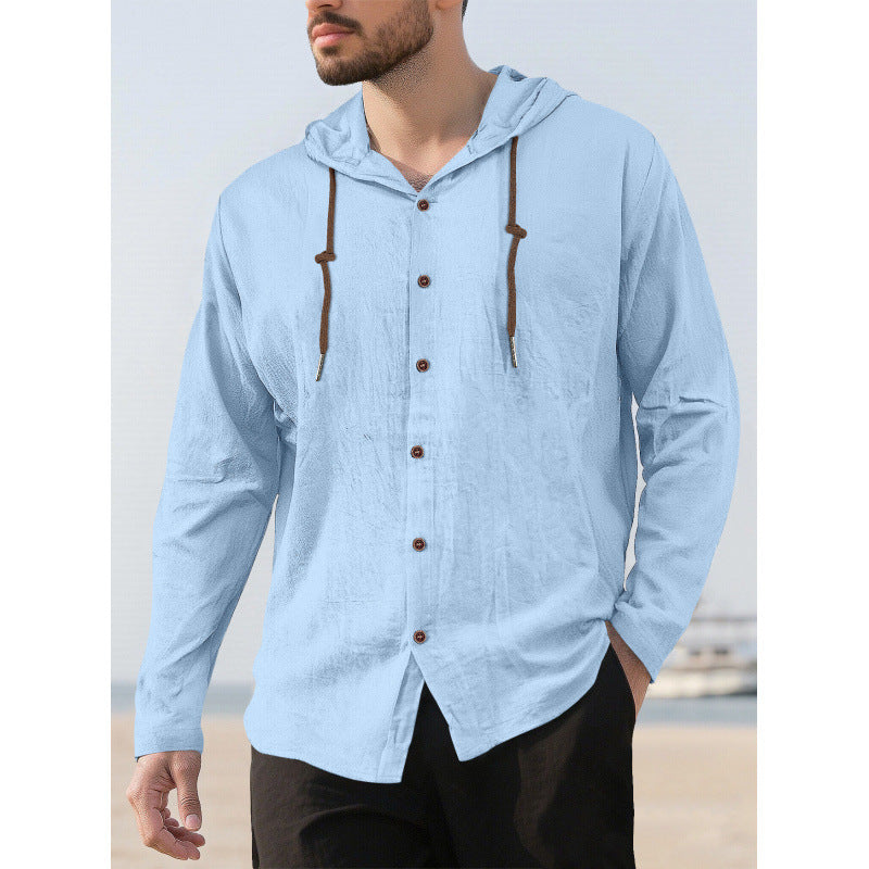 Herren Leichte Kapuzenshirt Drune