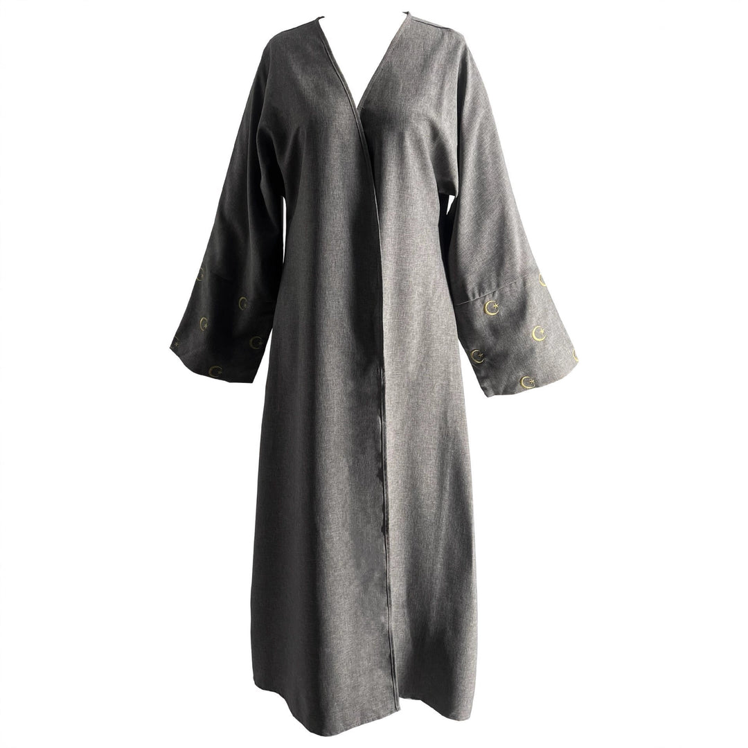 Damen elegante Kaftan-Jacke mit kunstvollen Stickereien Drune