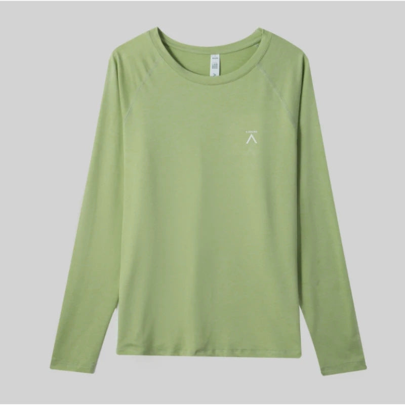 Damen Atmungsaktives Langarmshirt mit innovativem Schnitt Drune