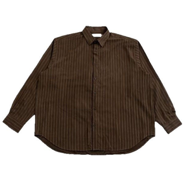 Herren Elegantes Hemd mit feiner Rippstruktur Drune