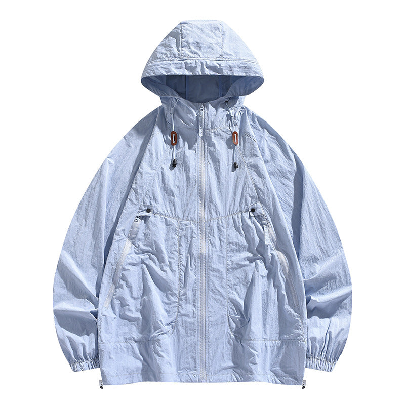 Unisex Leichte atmungsaktive Outdoor-Jacke Drune