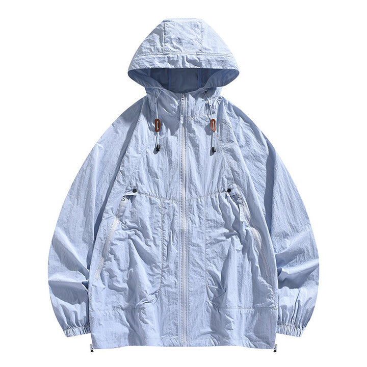 Unisex Leichte atmungsaktive Outdoor-Jacke Drune