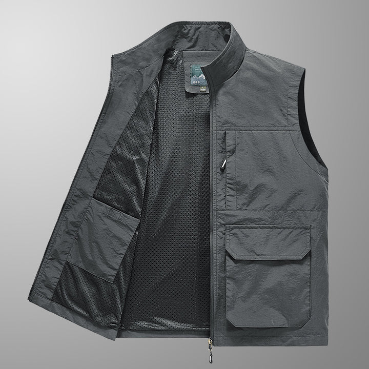 Herren Multifunktionale Outdoor-Weste Drune 1787797411