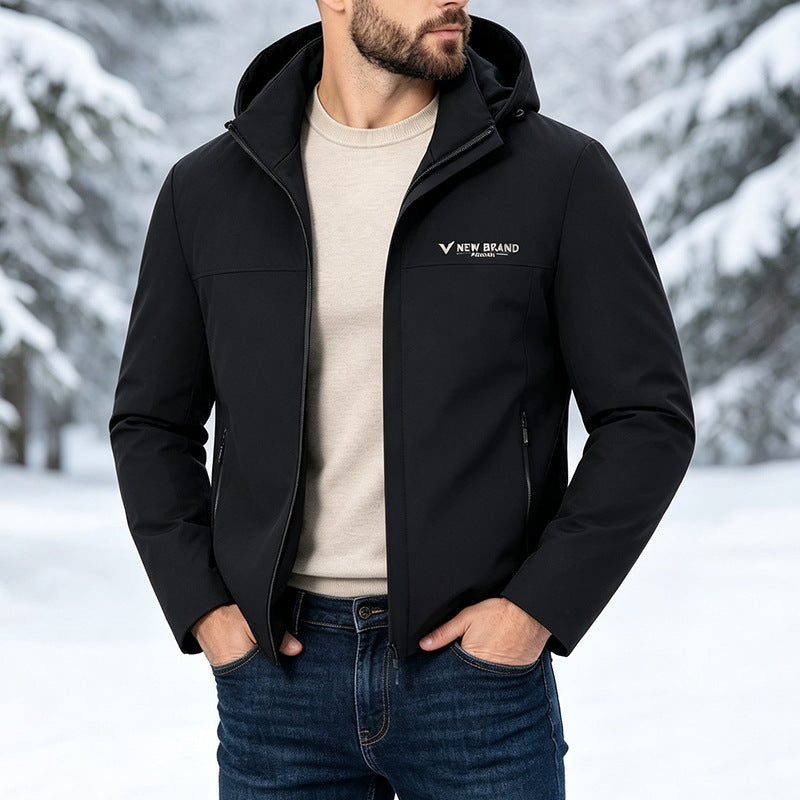 Herren Funktionsjacke mit Kapuze Drune