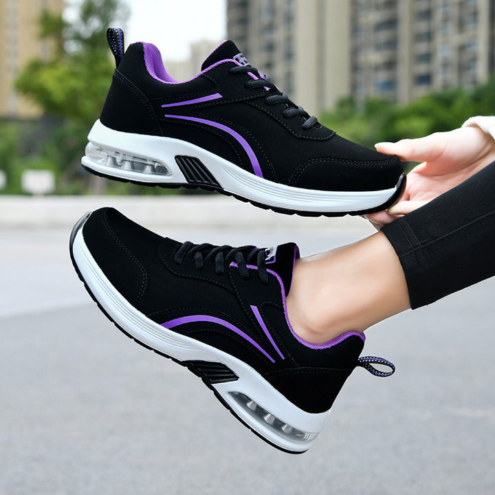 Herren nan luftgedämpfter City-Sneaker mit ergonomischer EVA-Zwischensohle und gepolsterter Knöchelmanschette Drune