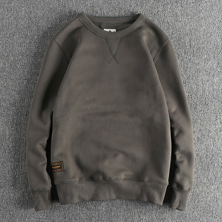Damen Sweatshirt mit klassischem Rundhalsausschnitt und lässigem Schnitt Drune