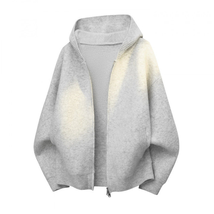 Damen Lässiger Hoodie mit modernem Schnitt und bequemer Passform Drune