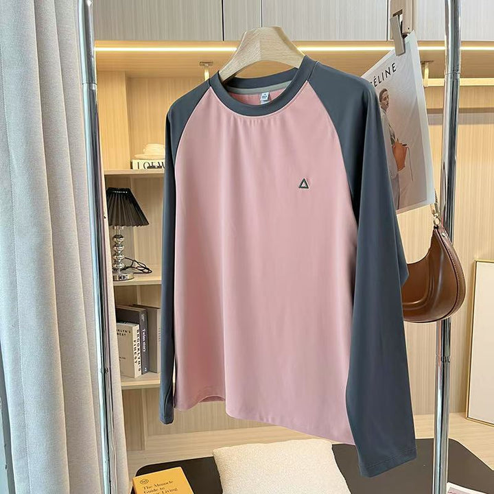 Damen Sportliches Langarm-T-Shirt mit atmungsaktiven Einsätzen Drune