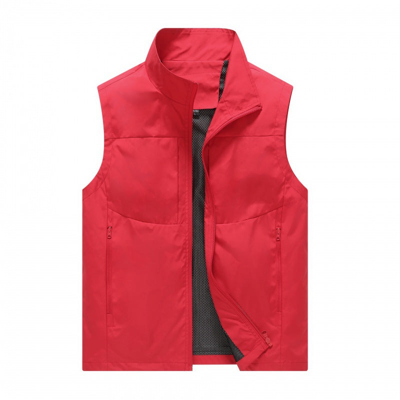 Herren Sportliche Outdoor-Weste Drune