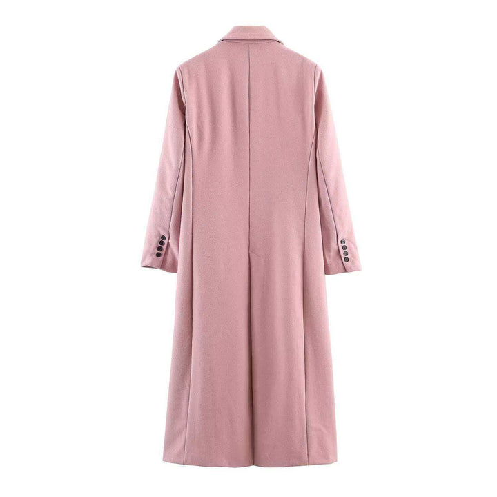 Damen Elegante Wolle-Trenchcoat Drune