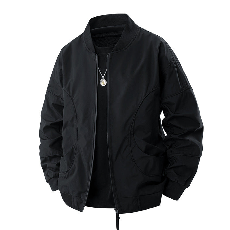 Damen Modische Bomberjacke Drune