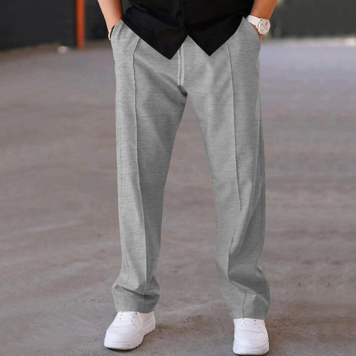Herren Bequeme Sweatpants mit eleganter Optik und seitlichen Eingrifftaschen Drune