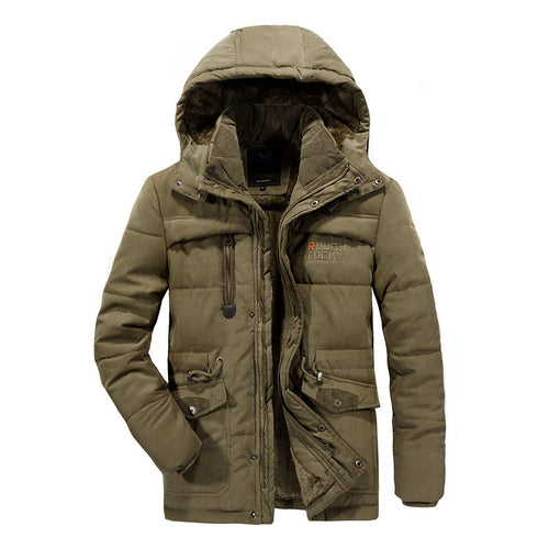 Herren Thermo-Fieldparka mit durchgehendem Teddyfutter und Utility-Taschen Drune