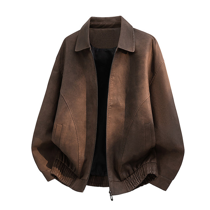 Damen Lässige Übergangsjacke mit Stehkragen Drune