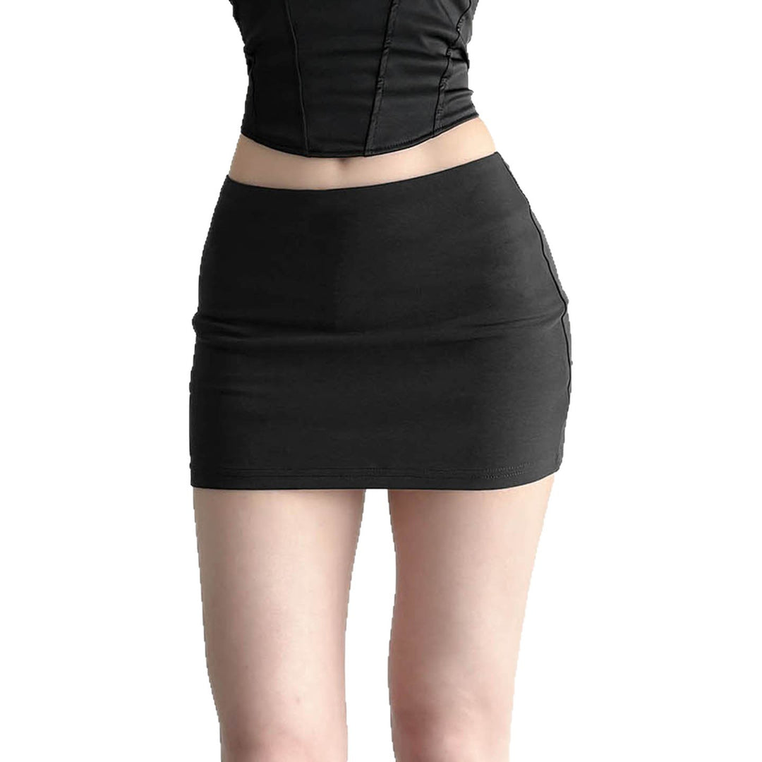 Damen Sportlicher Mini-Skirt mit elastischem Bund und funktionalem Design Drune