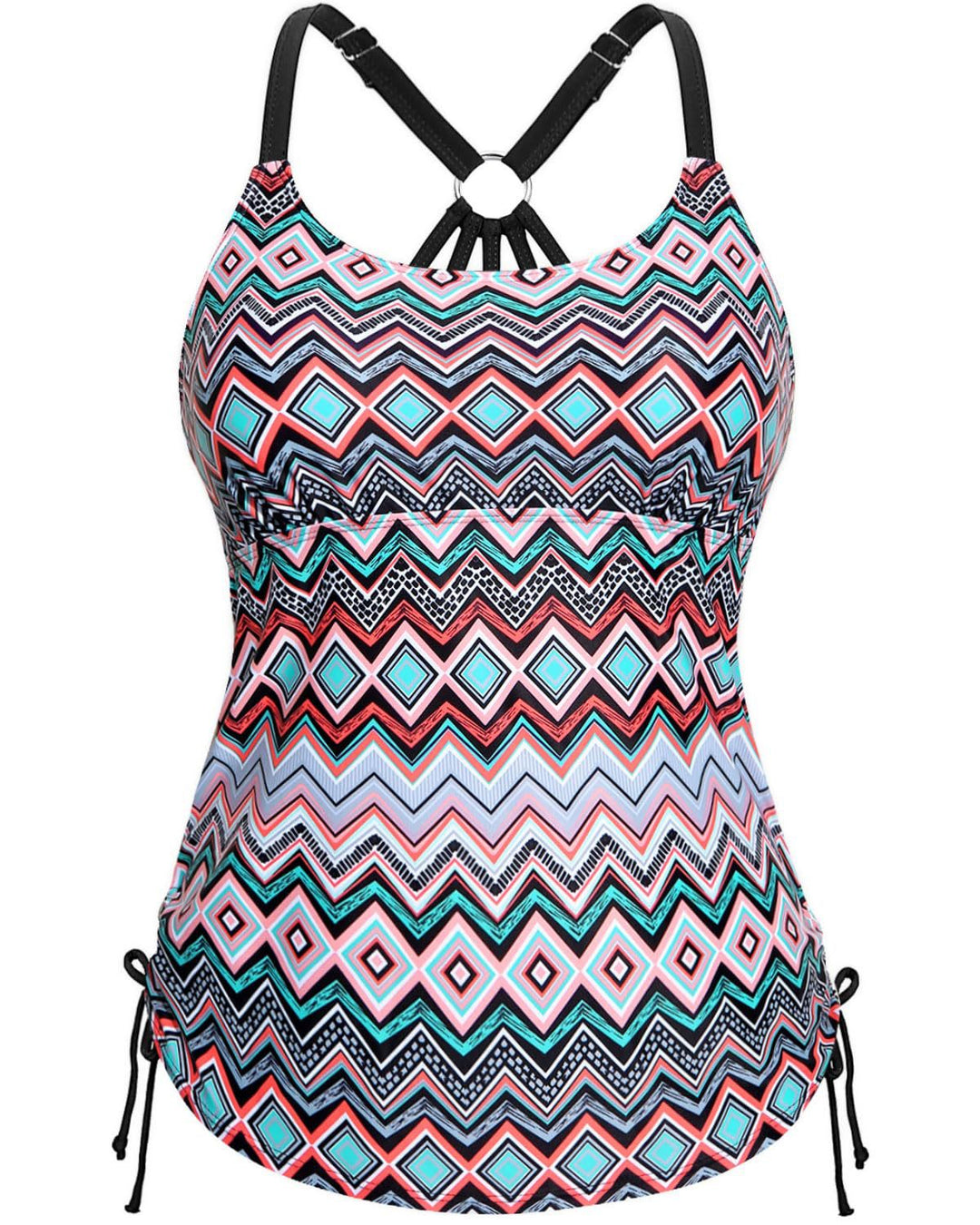 Damen Sportlicher Tankini mit racerback Design Drune