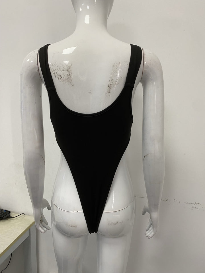 Damen Wickelbody mit einzigartigem Design und verstellbaren Riemen Drune
