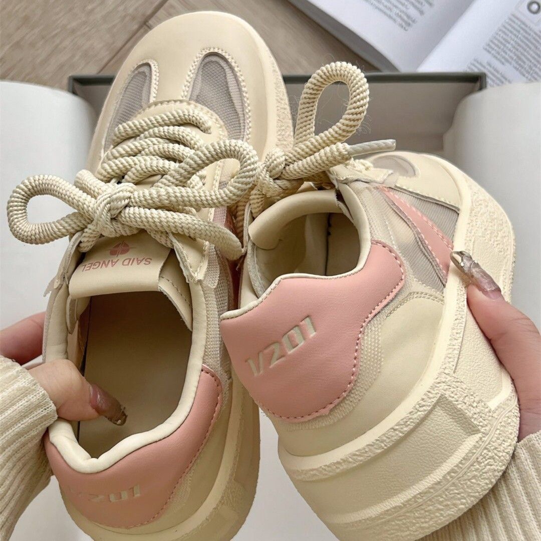 Damen Atmungsaktive Sneakers mit Komfort-Schnürung und robustem Design Drune