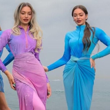 Damen Modischer Schwimmanzug mit Hijab Drune