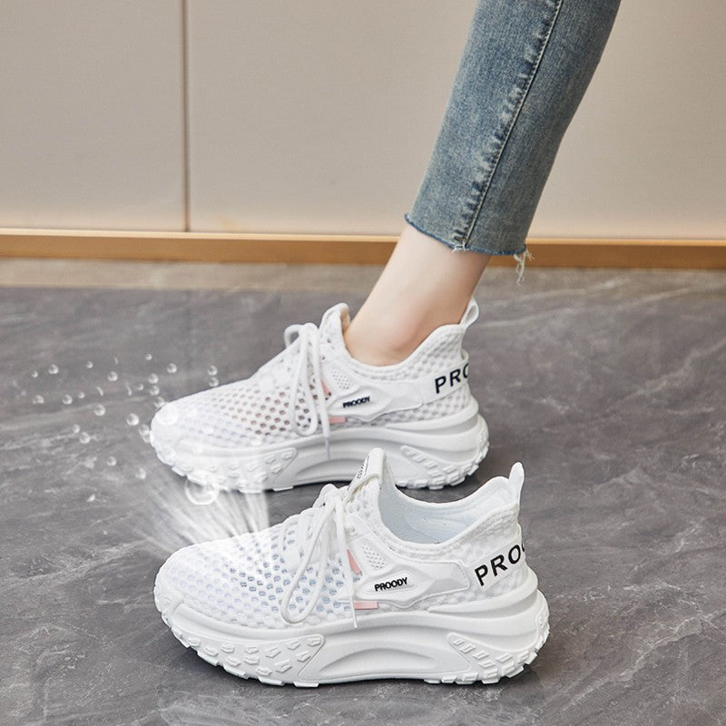 Damen Atmungsaktive Speed-Sneaker mit rutschfester Sohle und innovativer Oberflächenstruktur Drune