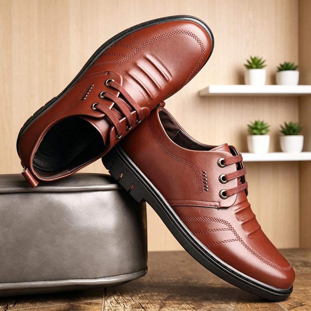 Herren Stilvolle und elegante Schnürschuhe Drune