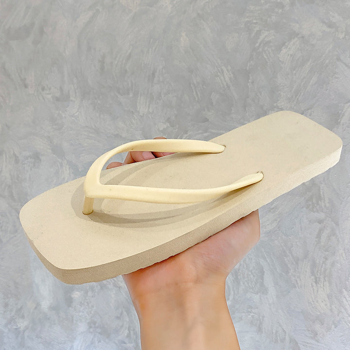 Damen Komfortable Flip-Flops Drune