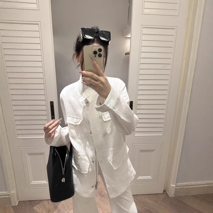 Damen Modische und luftige Sommerjacke Drune