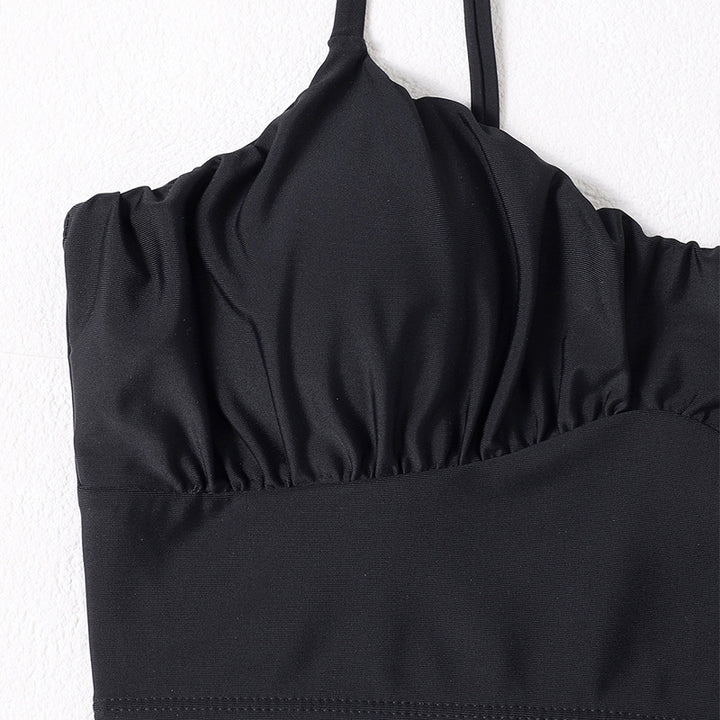 Damen Sport-Bikinioberteil mit verstellbaren Schnürdetails Drune