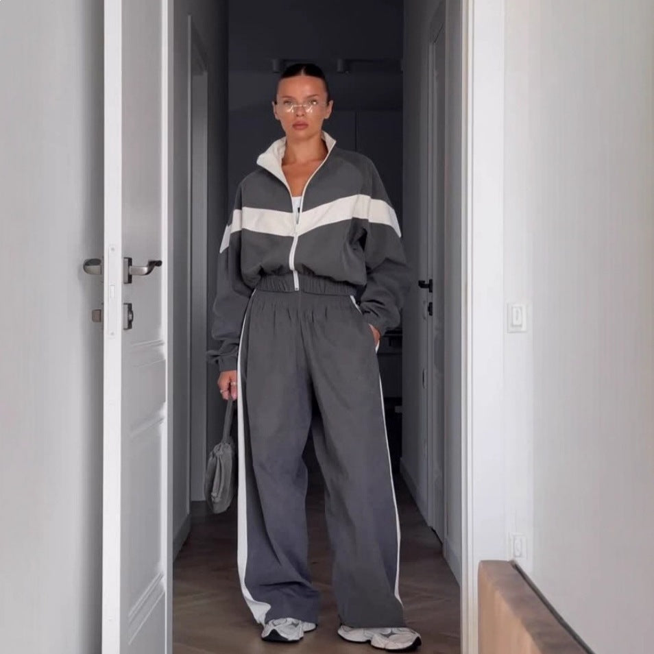 Damen Sportlicher Trainingsanzug im modernen Look Drune