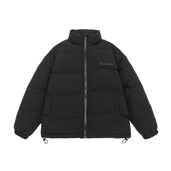 Damen Boxy Stepp-Pufferjacke mit hohem Stehkragen, Tunnelzug und elastischen Bündchen Drune