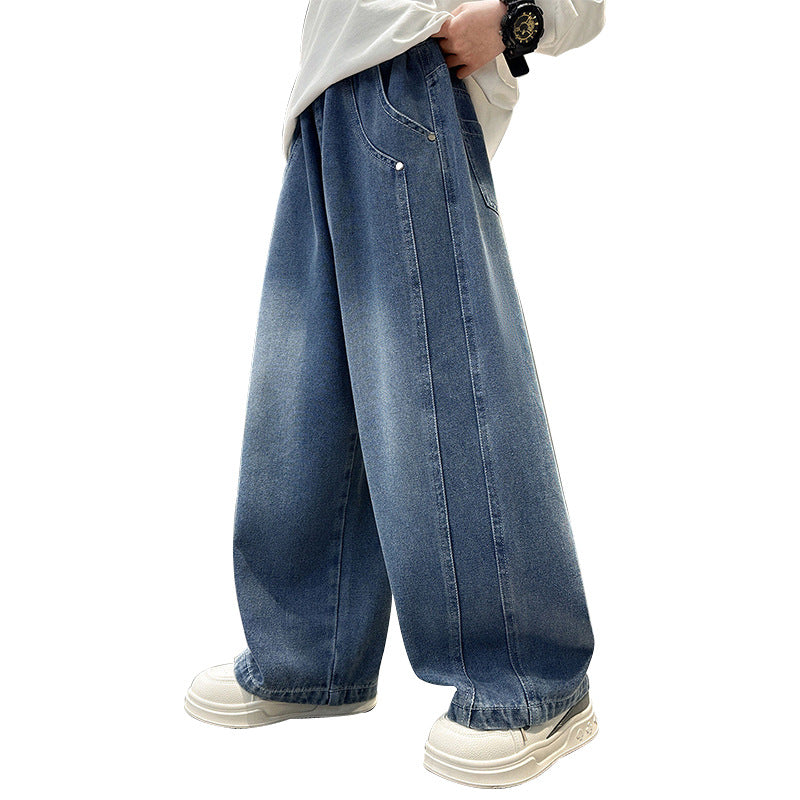 Unisex weite Jeanshose mit komfortablem Schnitt Drune