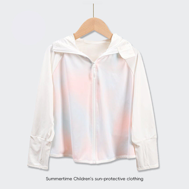 Damen UV-Schutzjacke mit Kapuze und weichem Material Drune