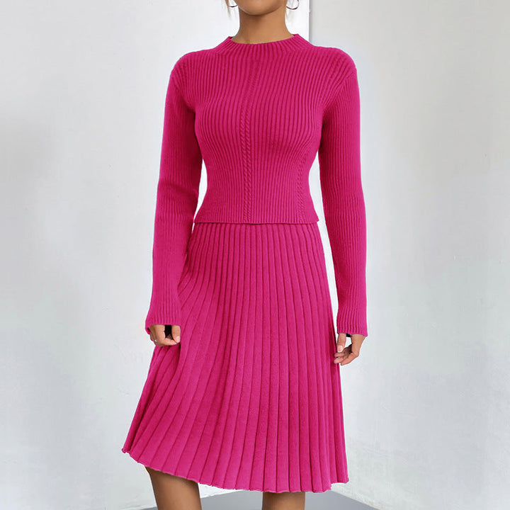 Drune | A-Linie Rock Strickpullover Set