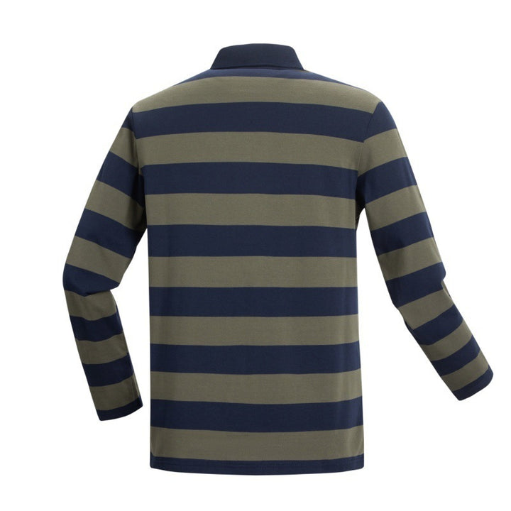 Herren Langarm Polo-Shirt Drune