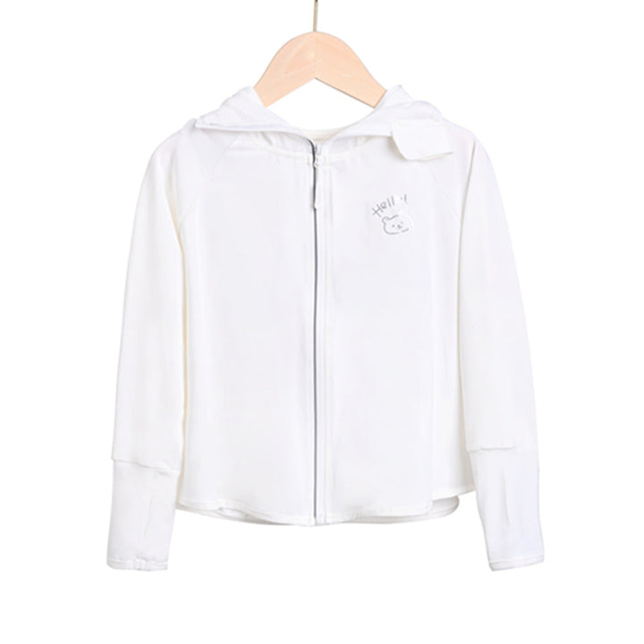 Damen atmungsaktive UV-Schutzjacke mit Kapuze Drune