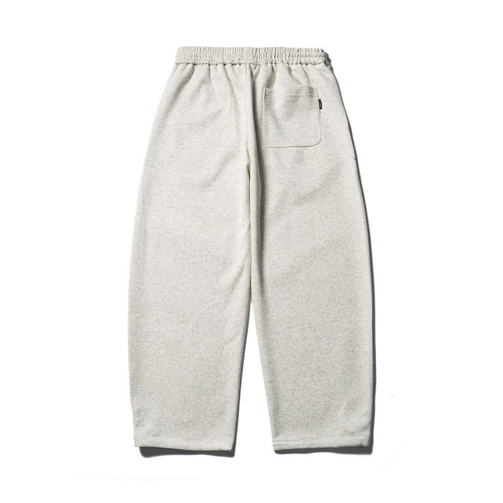 Herren Locker geschnittene Sweatpants mit elastischem Tunnelzugbund und gekürztem Bein Drune