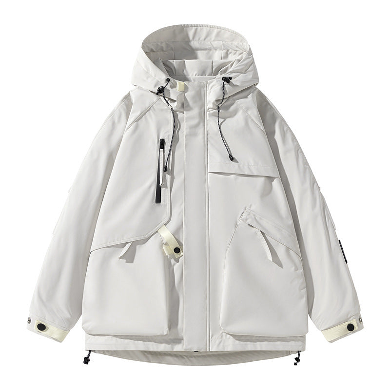 Herren Technische Wasserfestes Outdoor-Jacke Drune