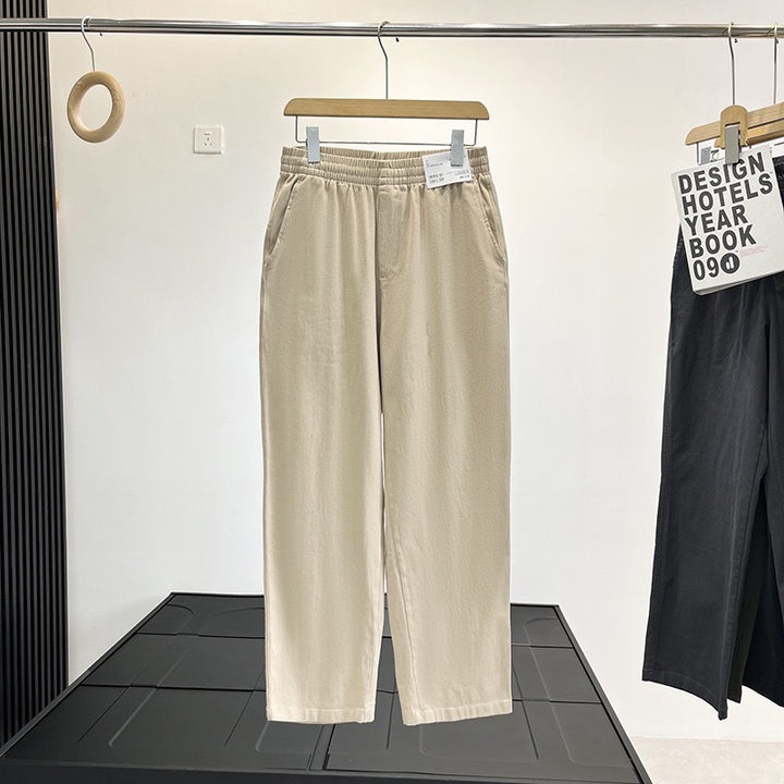 Damen Bequeme und lässige Bundfaltenhose Drune