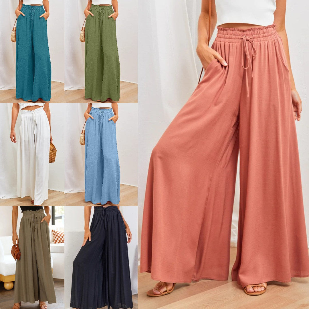 Maxi-Rock im Boho-Stil für Damen mit Kordelzugbund Drune