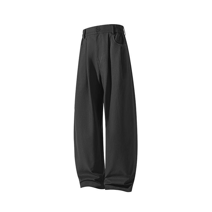 Damen Weitgeschnittene Elegante Stoffhose Drune