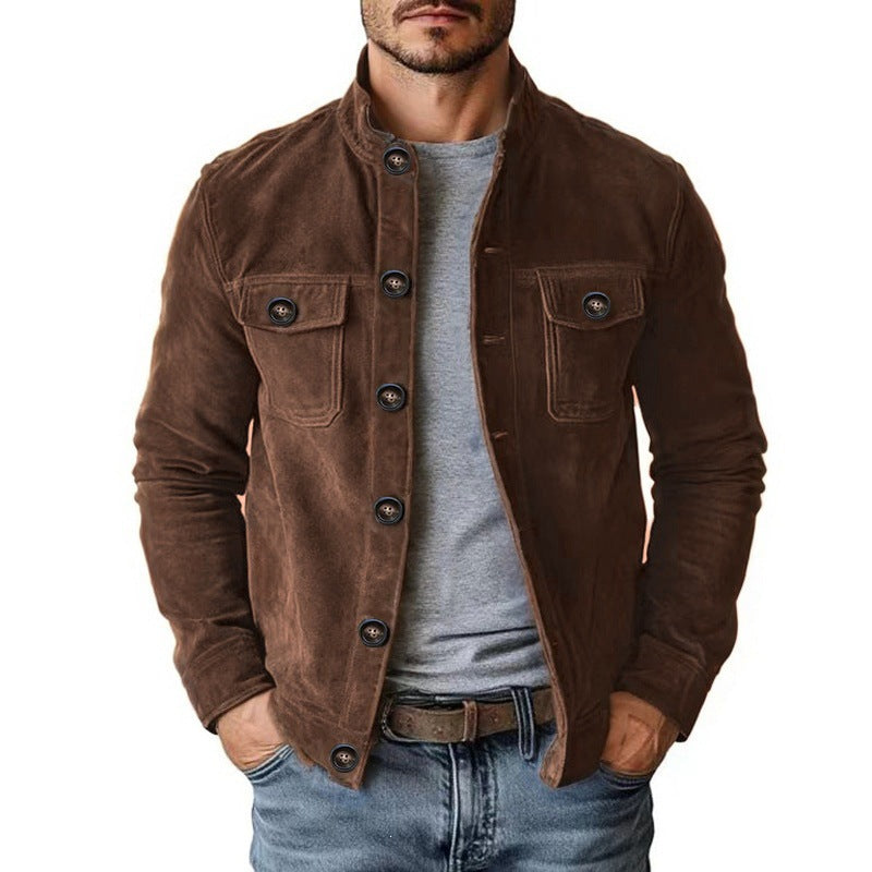Herren Stilvolle Casual-Jacke Drune