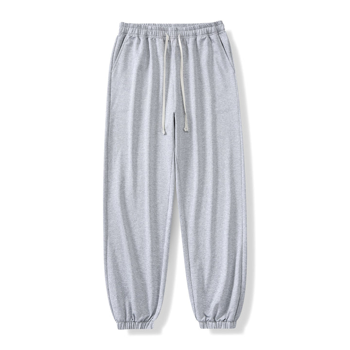 Herren Weite Relax-Jogginghose mit Kordelbund, geradem Beinverlauf & elastischen Bündchen Drune