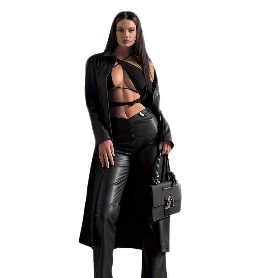 Damen figurbetontes Cut-Out Oberteil mit asymmetrischem Design Drune