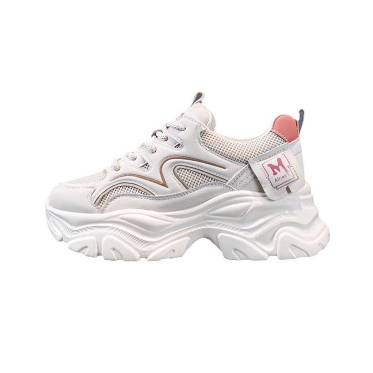 Damen Sportliche Sneakers mit Air Cushion Technologie und atmungsaktiver Mesh-Oberfläche Drune