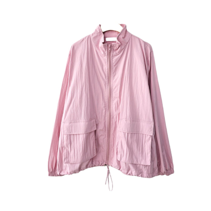 Damen Übergangsjacke mit voluminösen Ärmeln und praktischen Taschen Drune