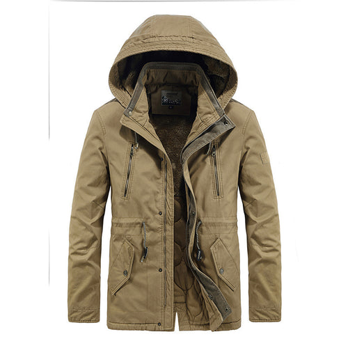 Herren Funktionale wasserabweisende Kapuzenjacke Drune