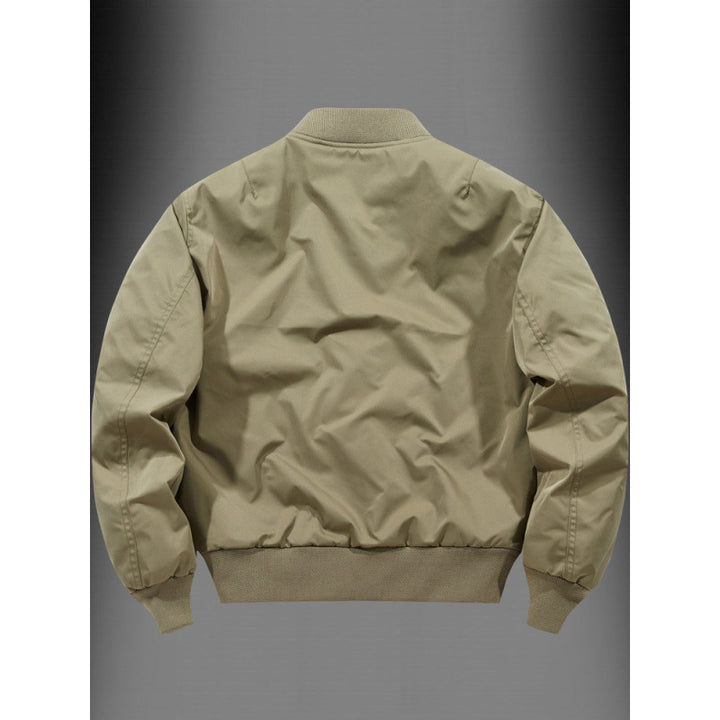 Herren Classic Bomberjacke im Utility-Look mit gesteppter Thermofütterung und Schrägeingrifftaschen Drune