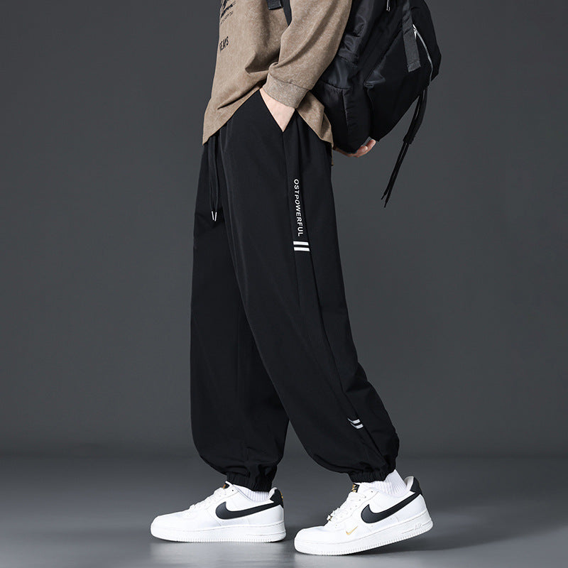 Herren Sportliche Loose Fit Jogginghose