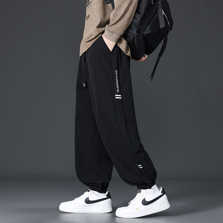 Herren Sportliche Loose Fit Jogginghose